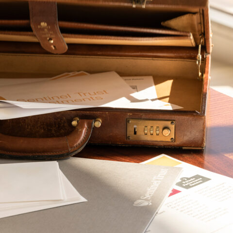 Briefcase With Documents