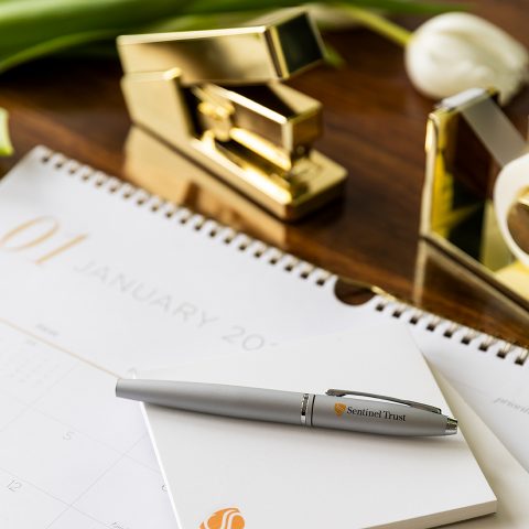 News Pen Pad Stapler