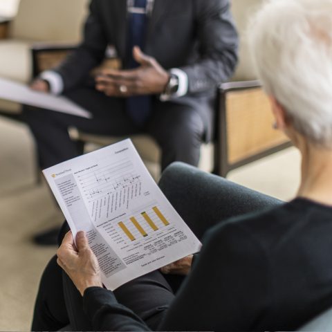 News Woman Statement Advisor